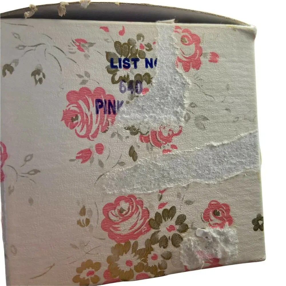 Scented Shelf Paper 50s 60s Vintage Polyfab Multicolor Floral Partial Roll 17.5
